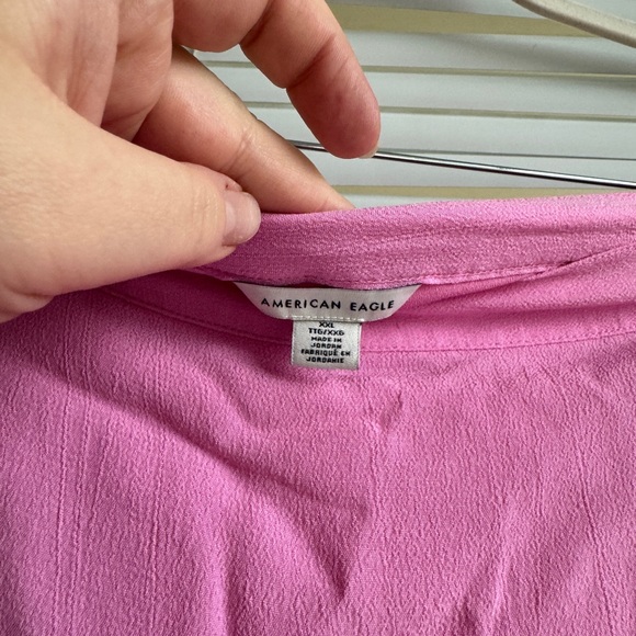American Eagle Pink Wrap Skirt SZ XXL - Picture 3 of 4